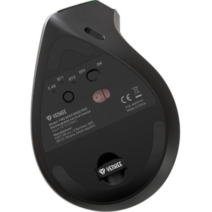 Souris sans fil ergonomique verticale - YENKEE - YMS 5040