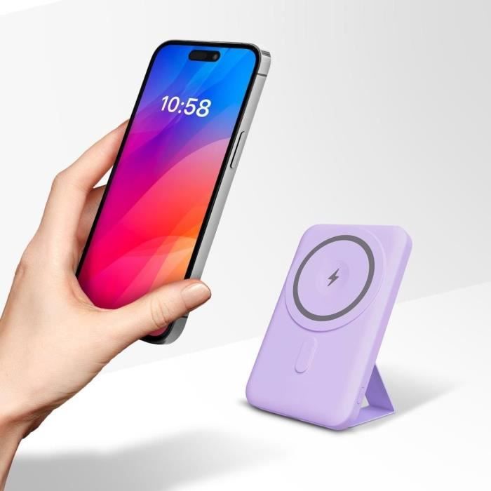 Chargeur sans fil MagSafe 5 000 mAh - YENKEE - YPB 501 PE