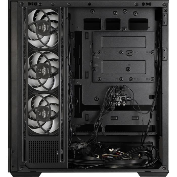 Boitier sans alimentation - ZALMAN P40 DS - Moyen tour - Format ATX - Noir