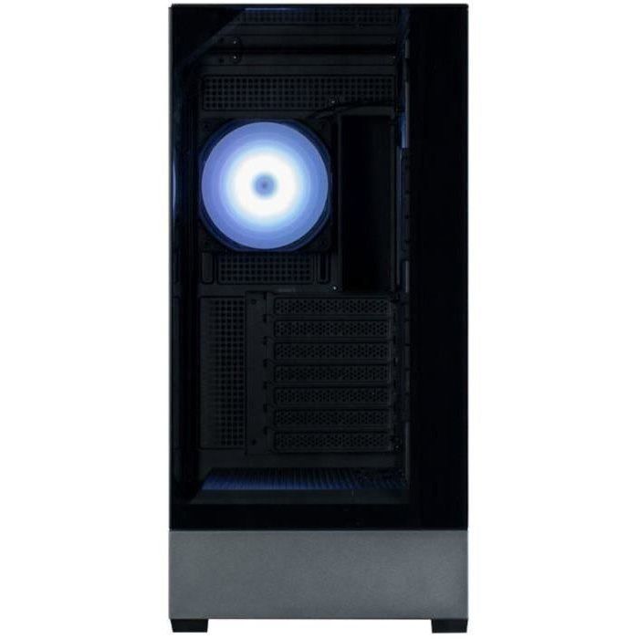 Boitier sans alimentation - ZALMAN P40 Prism Plus - Moyen tour - Format ATX - Noir
