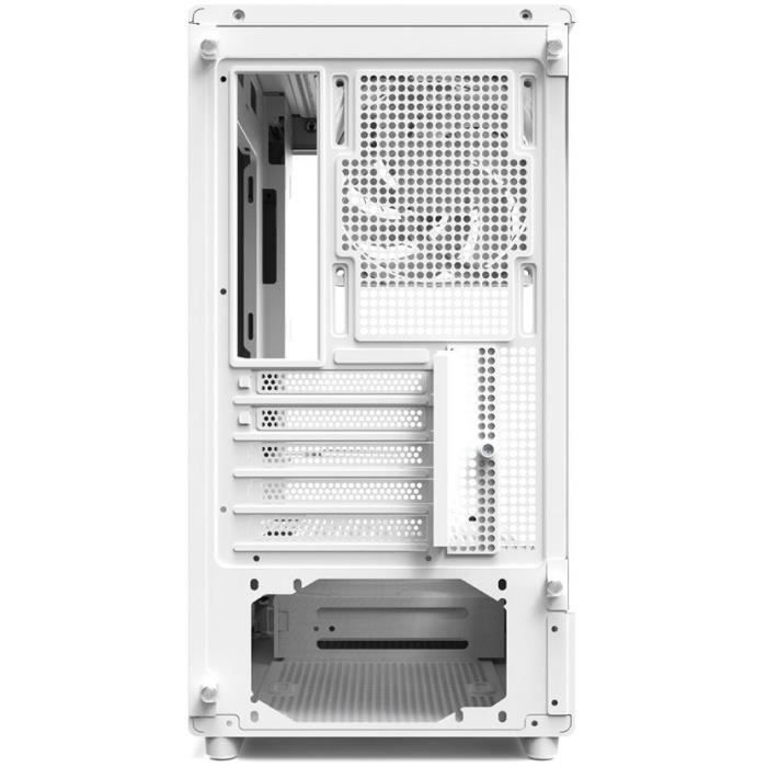 BoÓtier PC - ZALMAN - P10 - Mini tour - M-ATX - Blanc - Verre trempÈ - USB-C et A-RGB