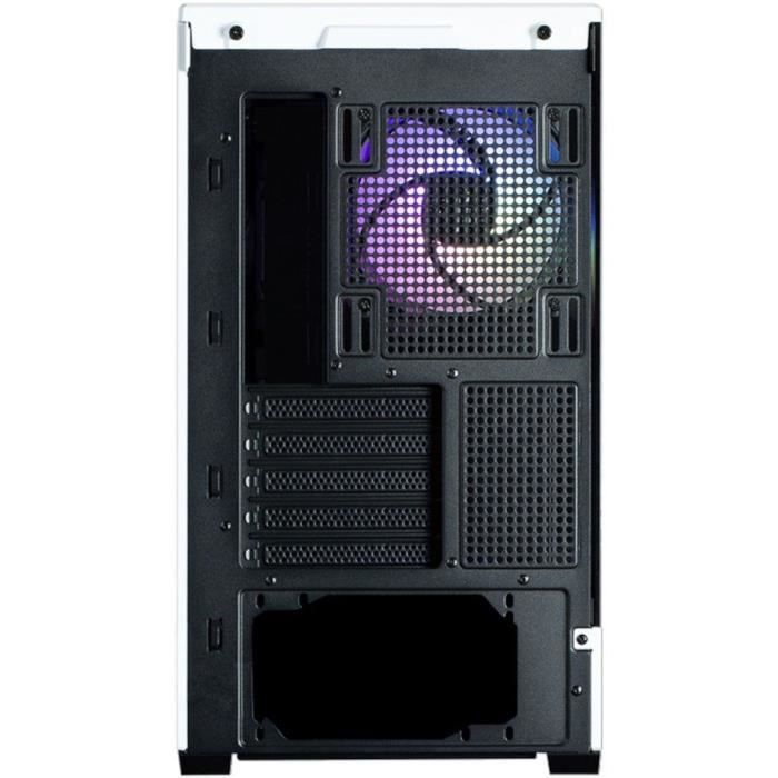 BoÓtier PC Mini Tour sans alim - ZALMAN P30 BW (Noir/Blanc) - Micro ATX/Mini-ITX - 3x120mm A-RGB - USB-C/3.0/HD Audio