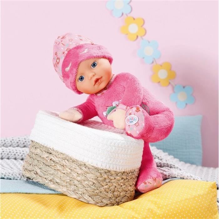 Baby Born - Sleepy - PoupÈe douce avec hochet intÈgrÈ - Rose - 30cm - Des 3 ans