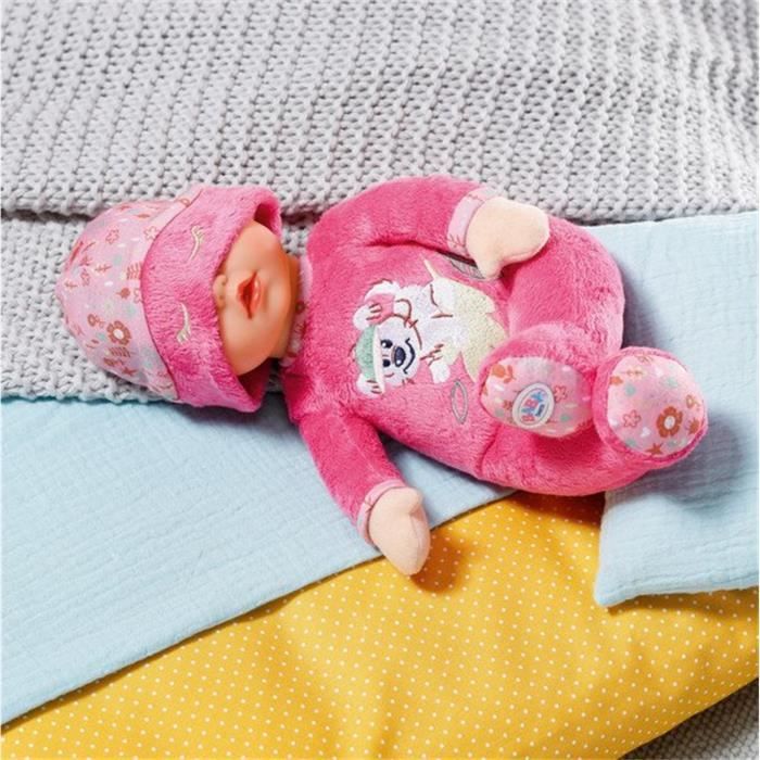 Baby Born - Sleepy - PoupÈe douce avec hochet intÈgrÈ - Rose - 30cm - Des 3 ans