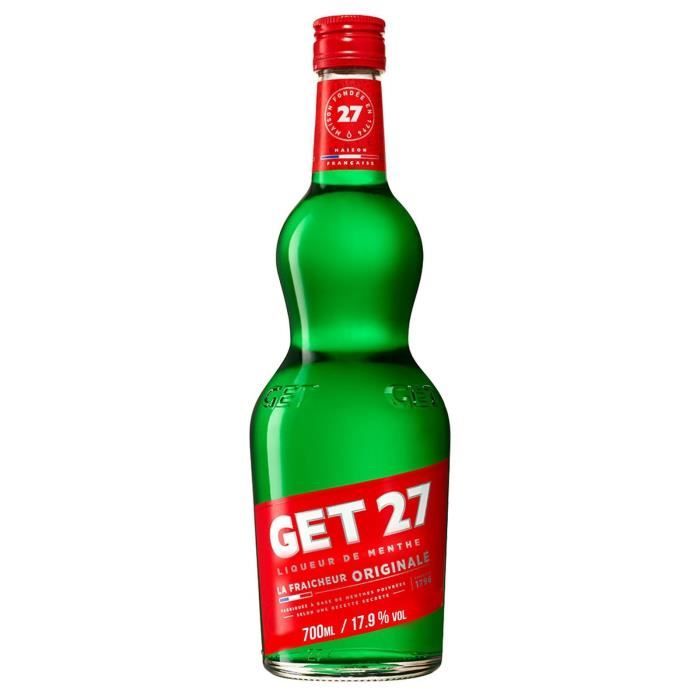 Liqueur Get 27 - Liqueur de menthe - France - 17.9%vol - 70cl