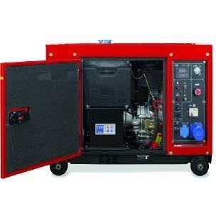 Groupe Èlectrogene diesel ZEUZ - Silencieux - 6300 W - DÈmarrage Èlectrique