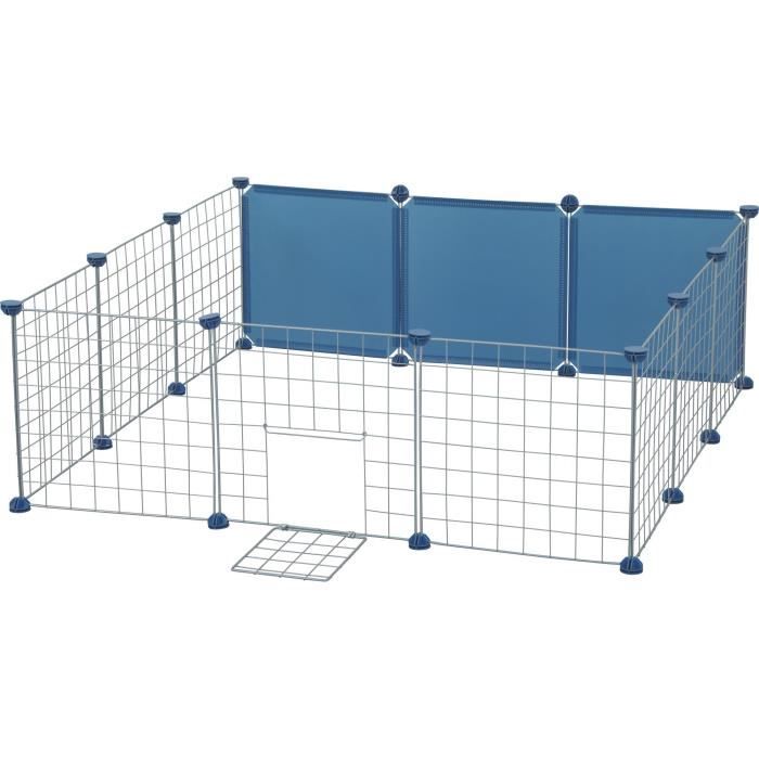 Enclos modulable - ZOLUX - Neo park - Parc pour petits animaux - Cochin d'inde - 105X105X35 - 1,10 m˛