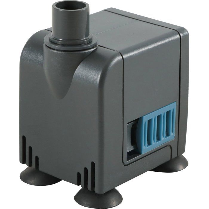 Mini pompe a eau aquarium - ZOLUX - 6 W - Débit réglable de 120 a 320 L/H - Pour aquarium jusqu'a 60 L