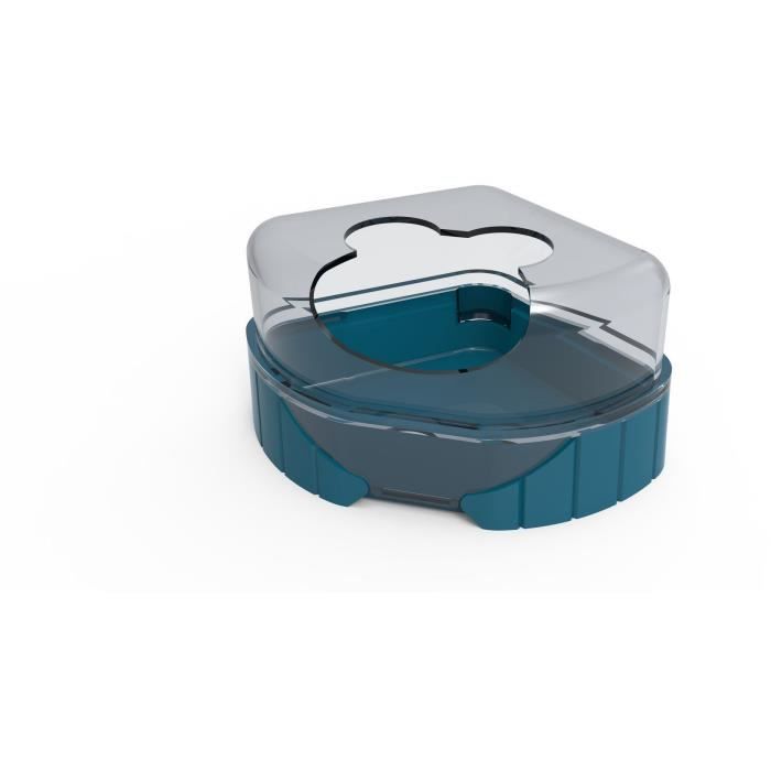 Maison de toilette pour cages Rody3 - ZOLUX - Rodylounge - Pour petits rongeur - Bleu