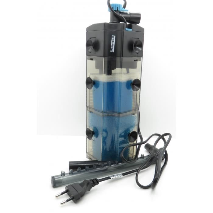 Filtre intérieur - ZOLUX - Corner 120 - 6 W - Débit réglable - Pour aquariums 80 a 120 L