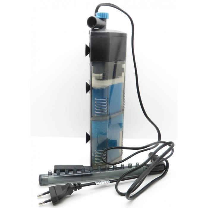 Filtre intérieur - ZOLUX - Corner 120 - 6 W - Débit réglable - Pour aquariums 80 a 120 L