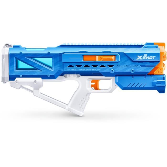 Pistolet a eau motorisé - ZURU - X-SHOT Hydra Pulse - Remplissage rapide - Batterie rechargeable - Portée 9 m - Réservoir 650 ml
