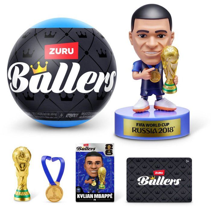 Capsule surprise - Figurine - ZURU - FIFA Ballers S1 - Modele aléatoire - Des 3 ans