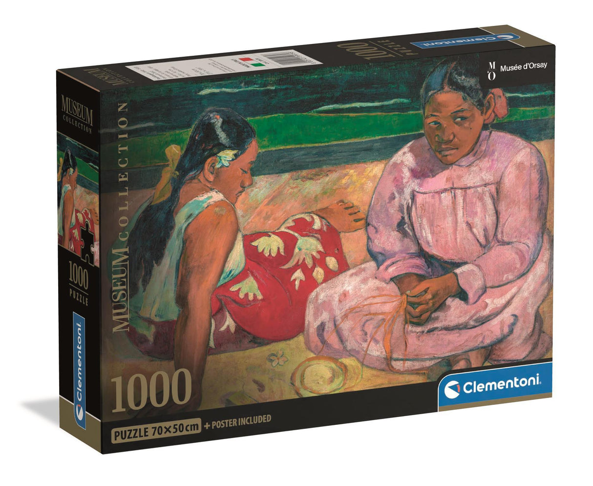 CLEMENTONI - Compact 1000 pieces - Gauguin : Femmes de Tahiti