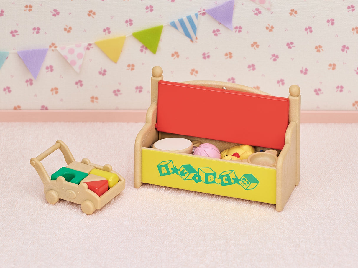 Figurines miniatures - SYLVANIAN FAMILIES - Le coffre a jouets des bébés