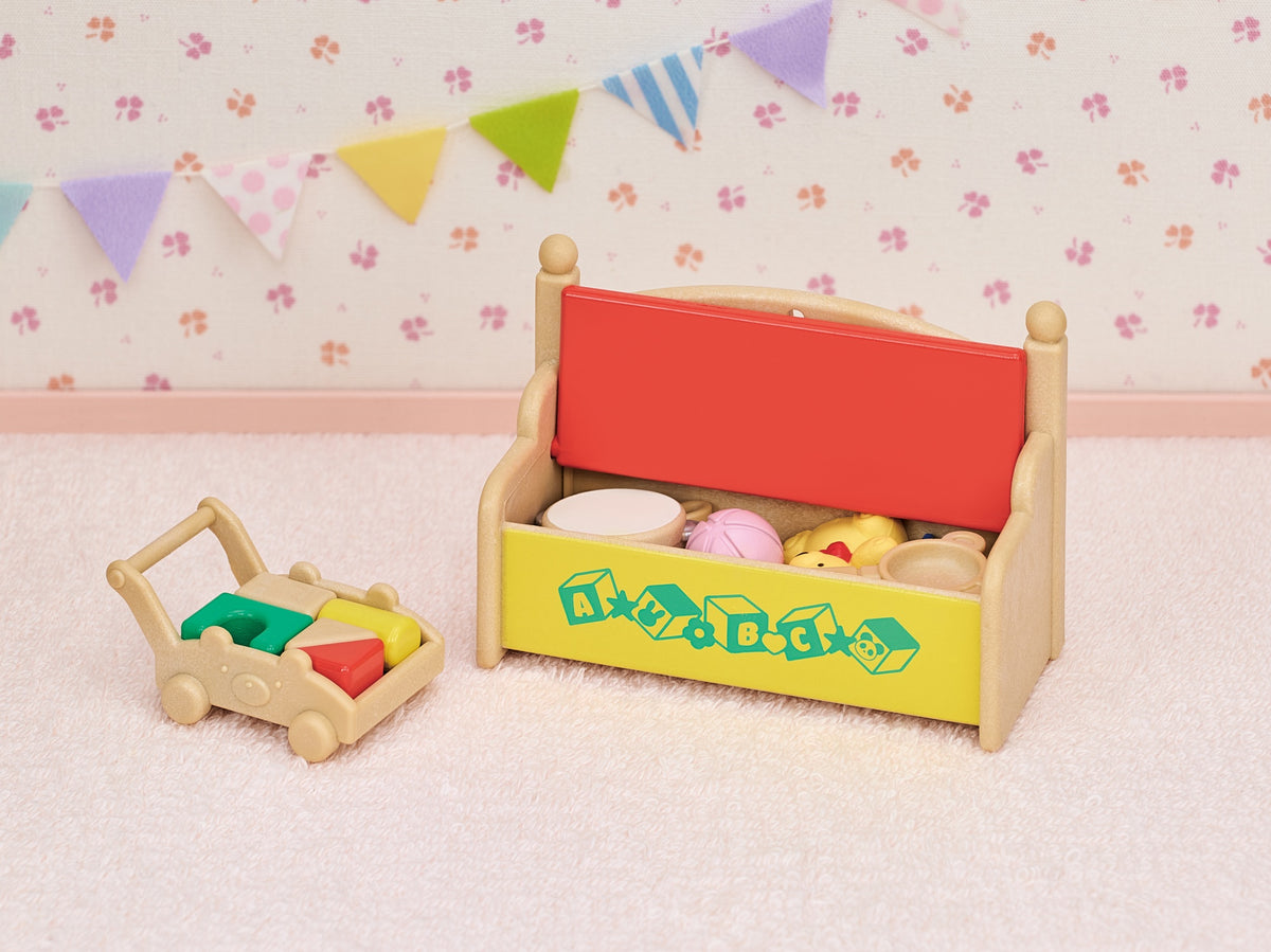 Figurines miniatures - SYLVANIAN FAMILIES - Le coffre a jouets des bébés