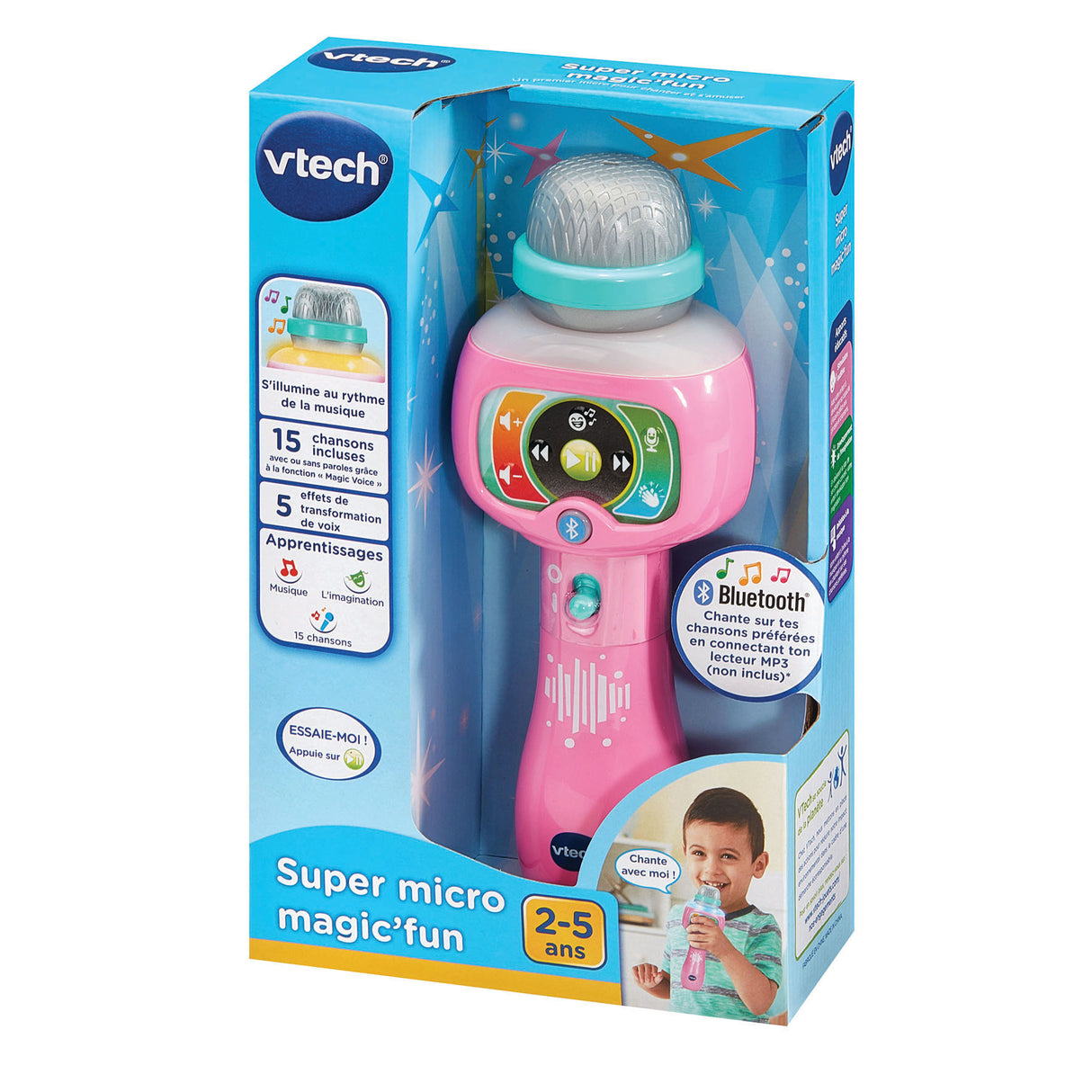 VTECH SUPER MICRO MAGIC'FUN ROSE