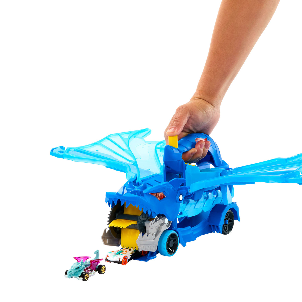 Hot Wheels - Transporteur 2 en 1 Dragons Hot Wheels City - Hot Wheels - JBM72