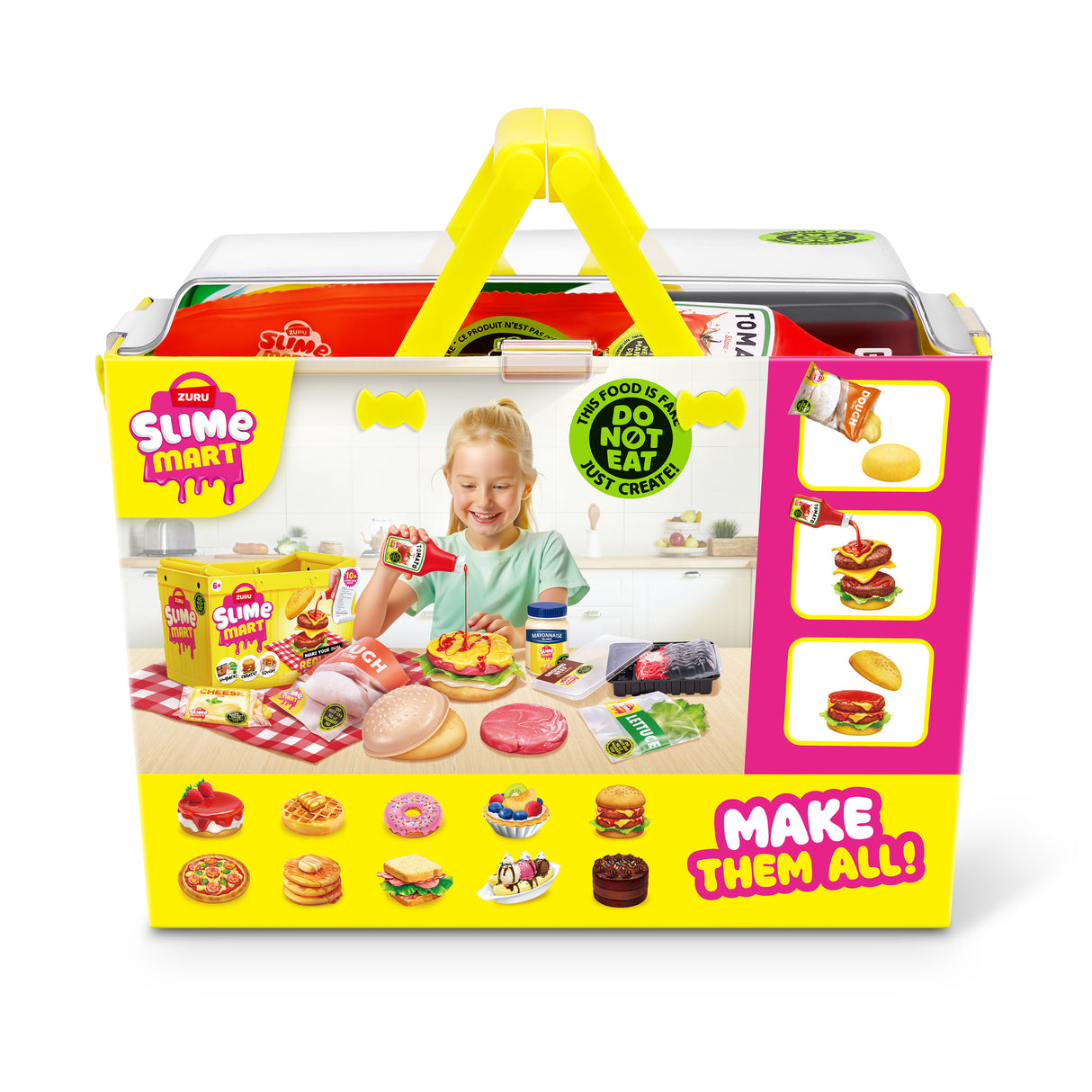 Activités créatives et manuelles - ZURU - Slime Mart Shopping Basket - Dčs 6 ans