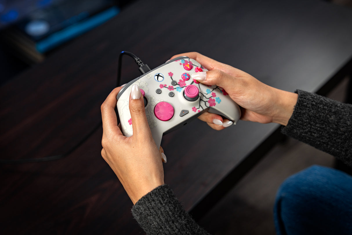 Manette de jeu - Xbox - Rematch Advanced - Filaire - Cherry Blossom - Compatible PC - Turtle Beach