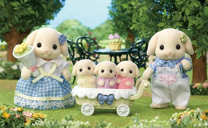 SYLVANIAN FAMILIES 5735 - La famille Lapin Bélier
