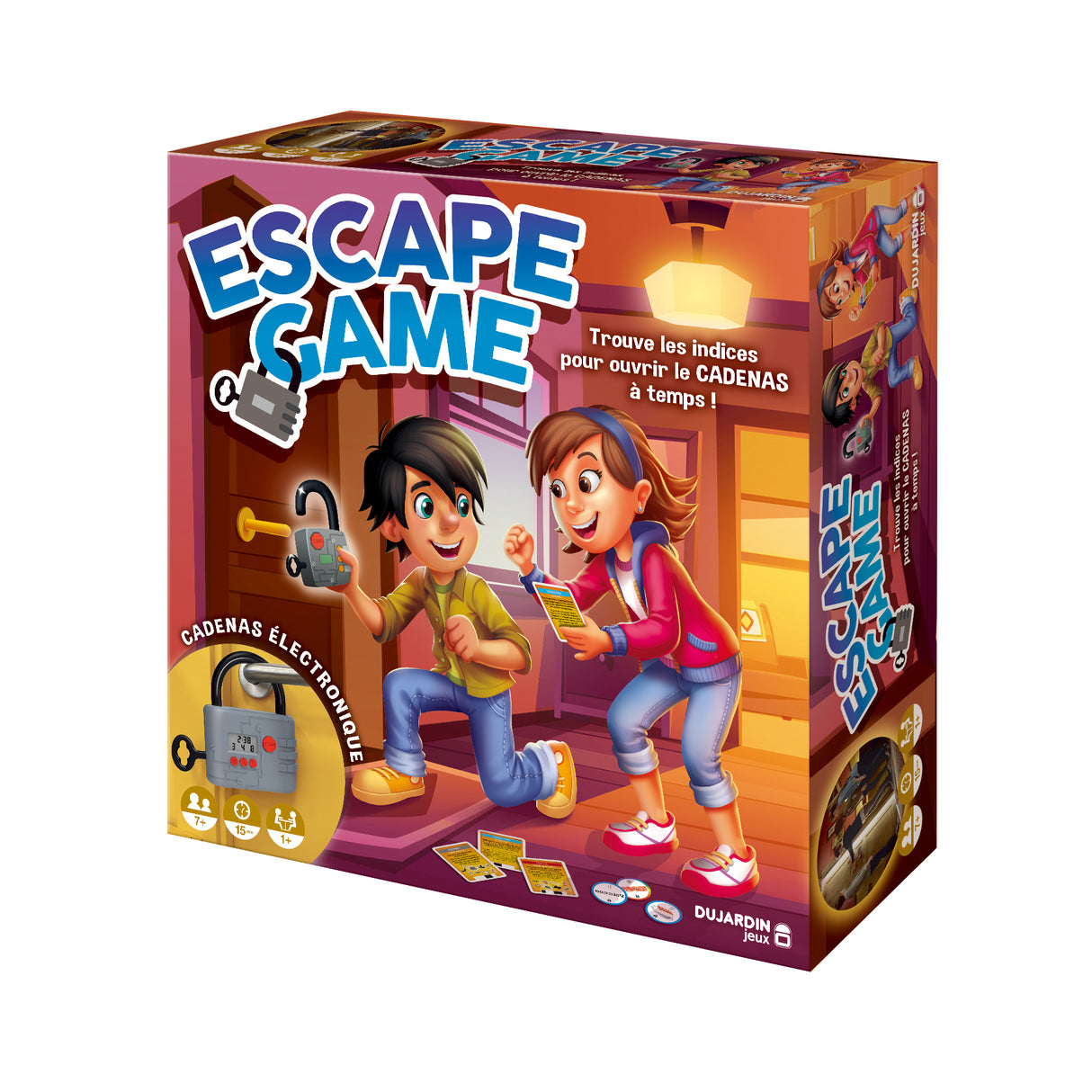 ESCAPE GAME 2024 - Jeu d'énigmes - DUJARDIN - Mission : ouvrir la serrure a temps !