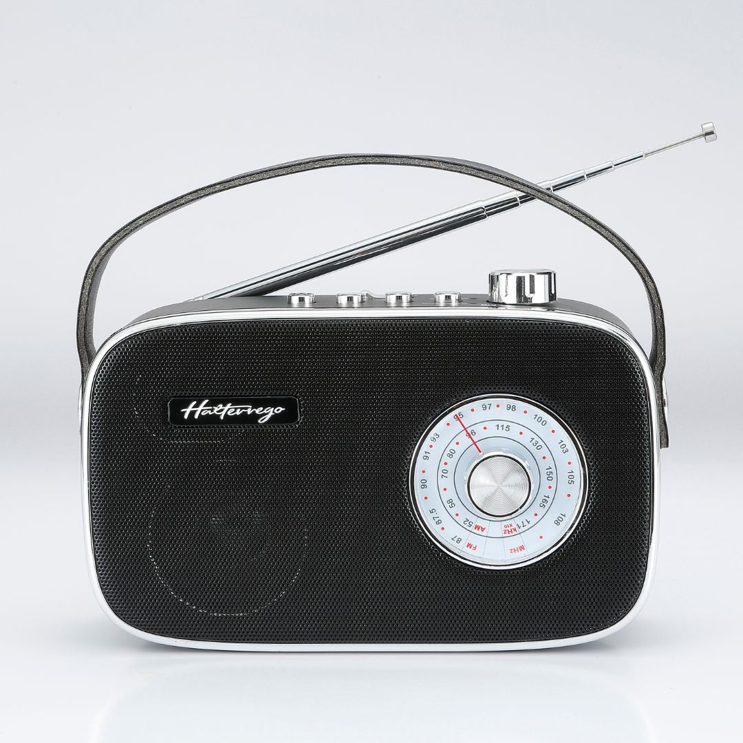 Radio Halterrego style rétro AM/FM, BT V5.0, lecteur USB et carte micro SD, 3w R
