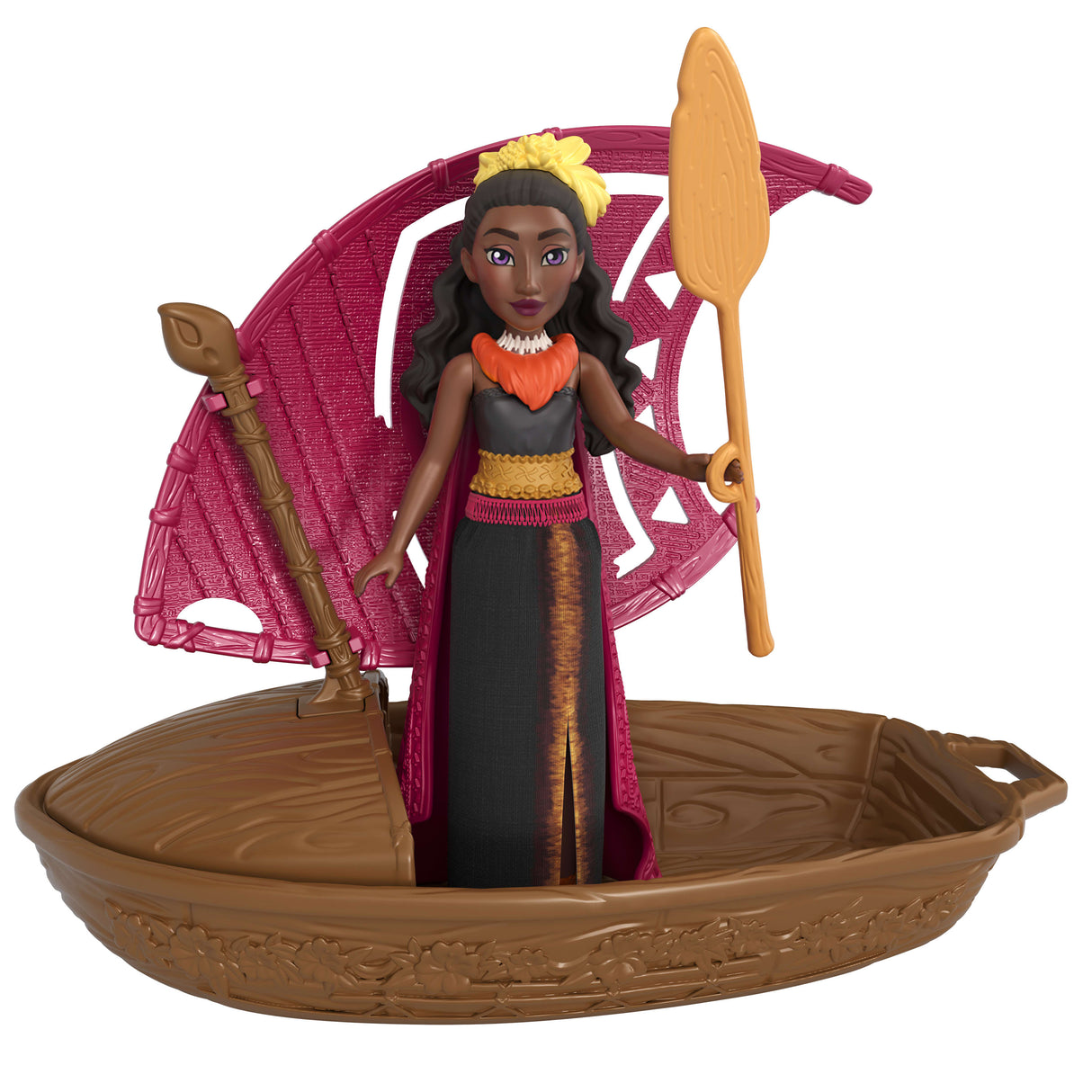 MATTEL Disney Vaiana 2 Pirogue et ses 3 surprises JBT68