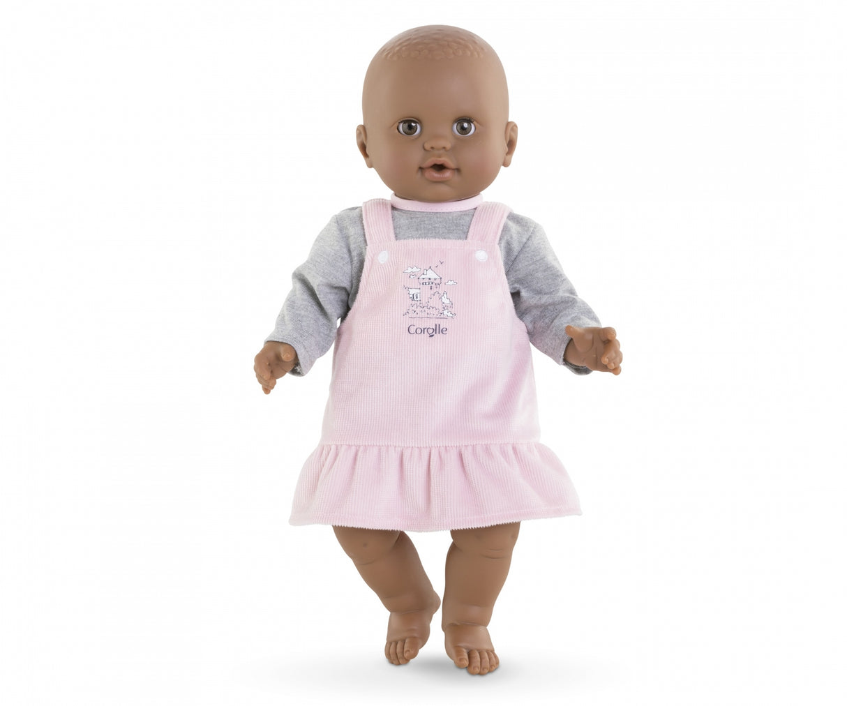 Robe et T-Shirt Bords de Loire - COROLLE - Vetements - Pour Poupon 36cm- Des 2 ans