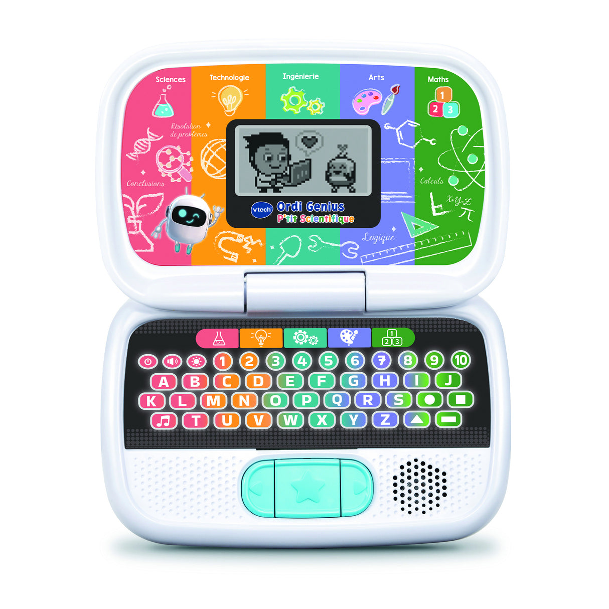 VTECH - ORDI GENIUS P'TIT SCIENTIFIQUE - Multicolore