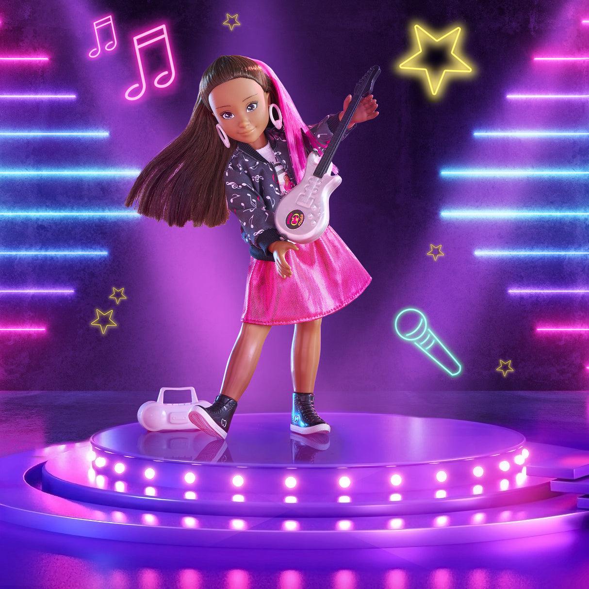 Poupée mannequin - COROLLE - Melody Music Studio - 28 cm - 4 accessoires - des 4 ans