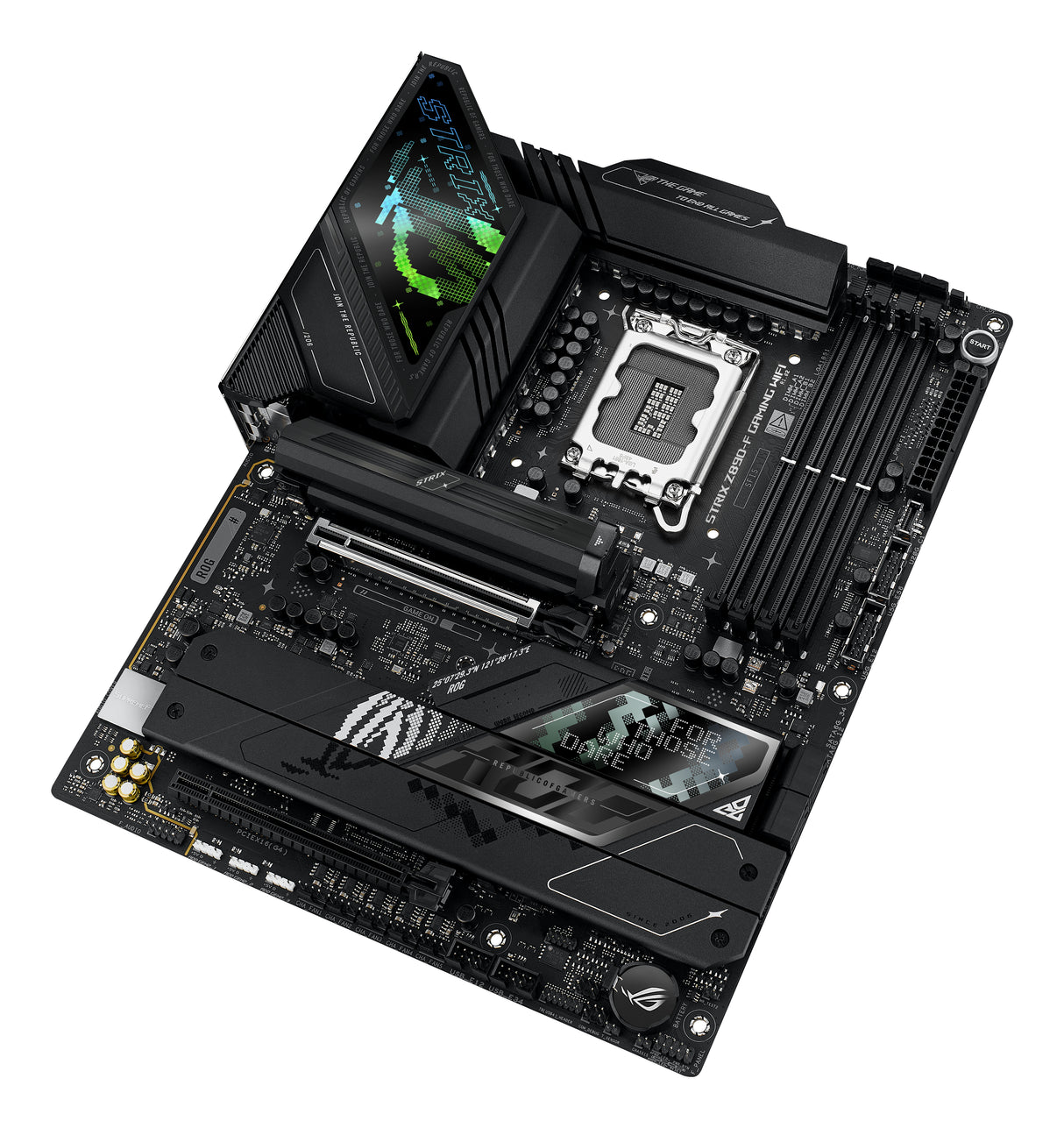 Carte mere - ASUS - ROG STRIX Z890-F GAMING WIFI - Intel Z890 LGA 1851 (Socket V1) ATX