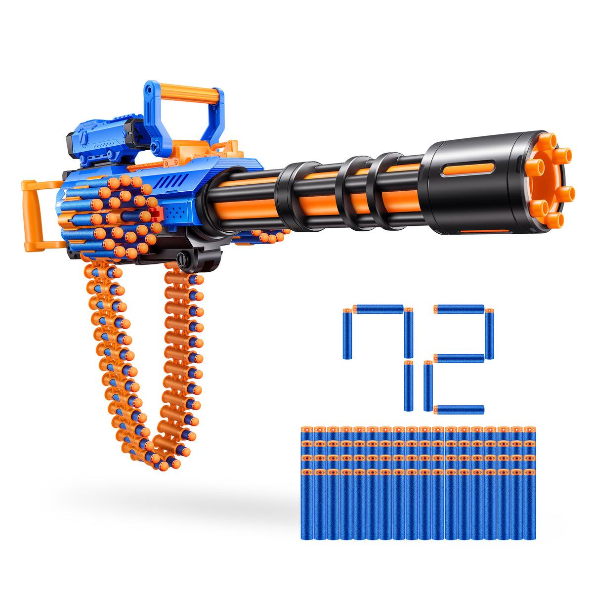 Pistolet sur trépied - ZURU XSHOT - Motorized Rage Fire - 72 fléchettes