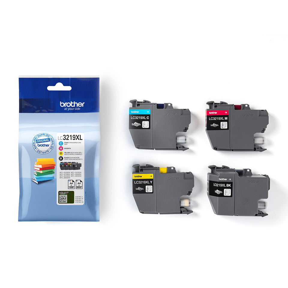 BROTHER Cartouche LC-3219XL - Noir, Magenta, Cyan, Jaune - XL