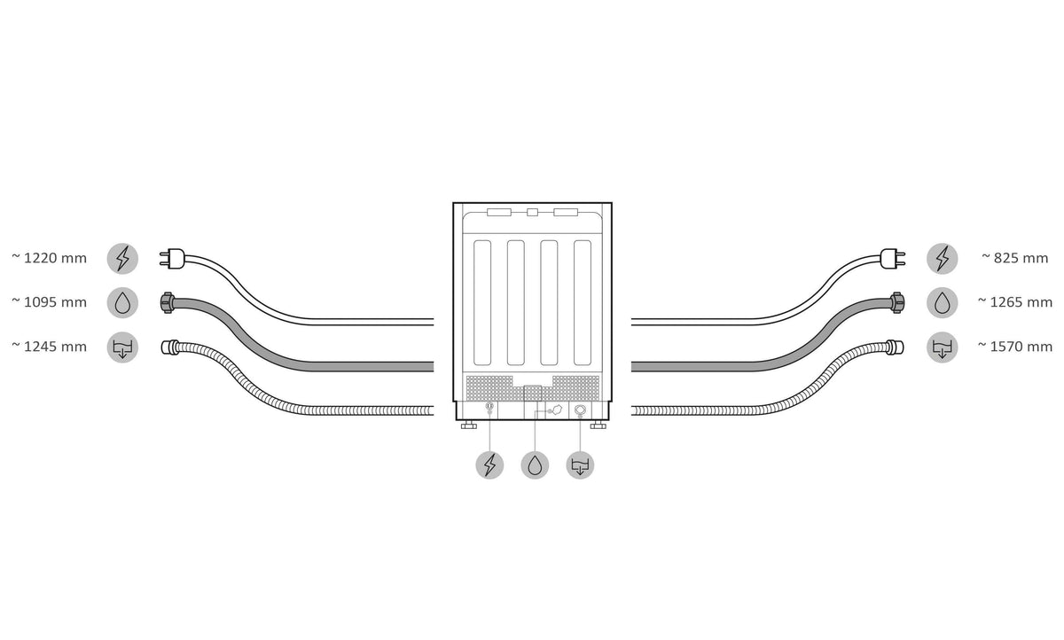 Lave-vaisselle pose libre CANDY CF 4C4F0W? Rapido - 14 couverts - Induction - L60cm - 44dB - Connecté - Blanc