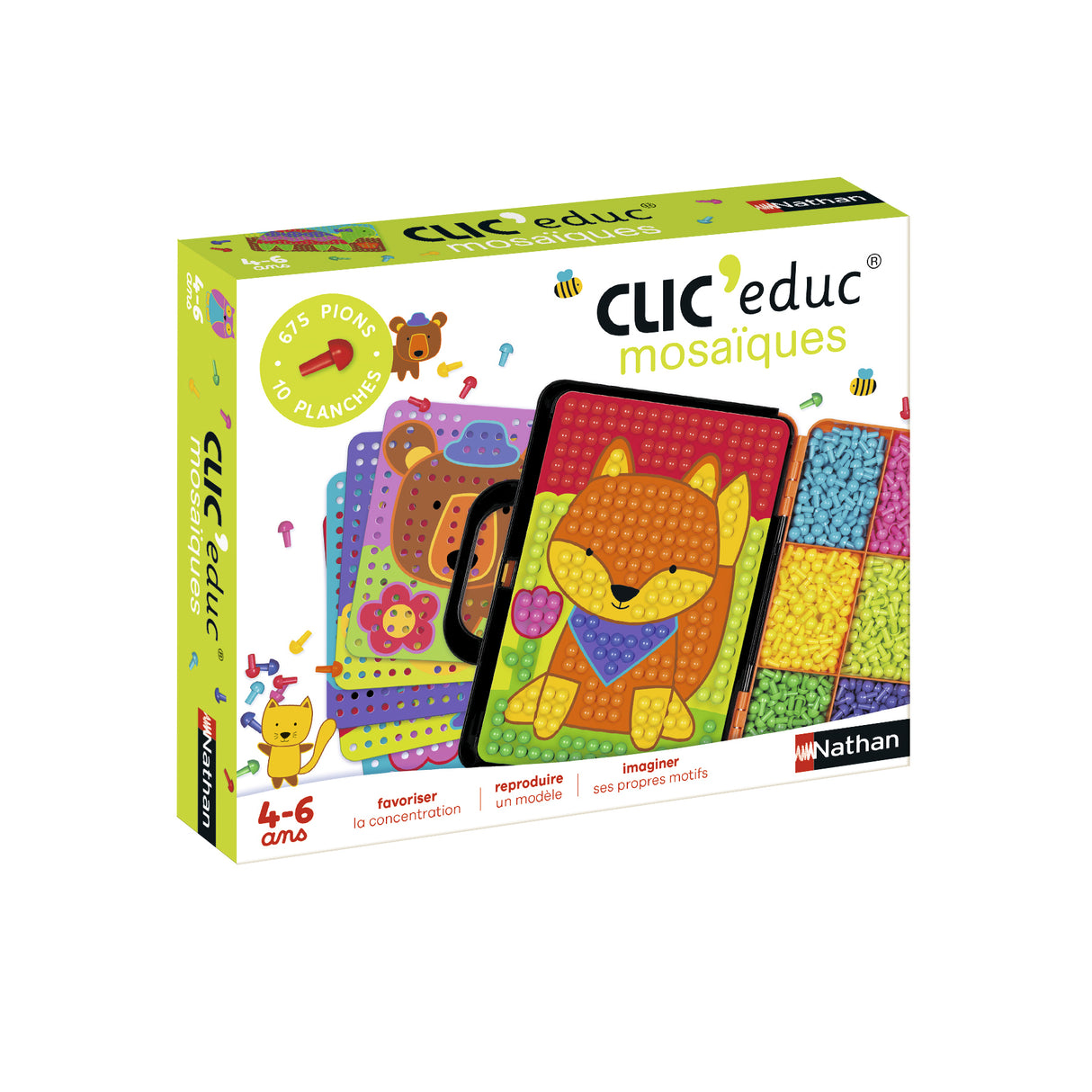 Jeu de mosaiques - NATHAN - Clic'Educ