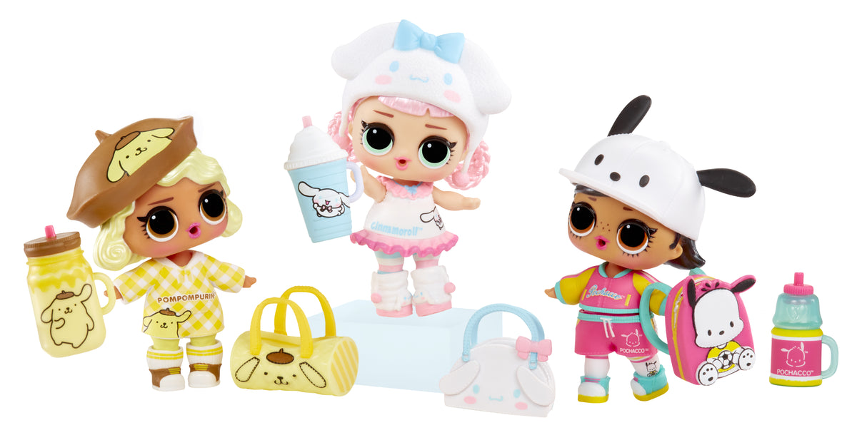 L.O.L. Surprise! - Loves Hello Kitty and Friends - 1 Poupée, Tenues et Accessoires, Emballage Opaque, 8 Poupées a collectionner