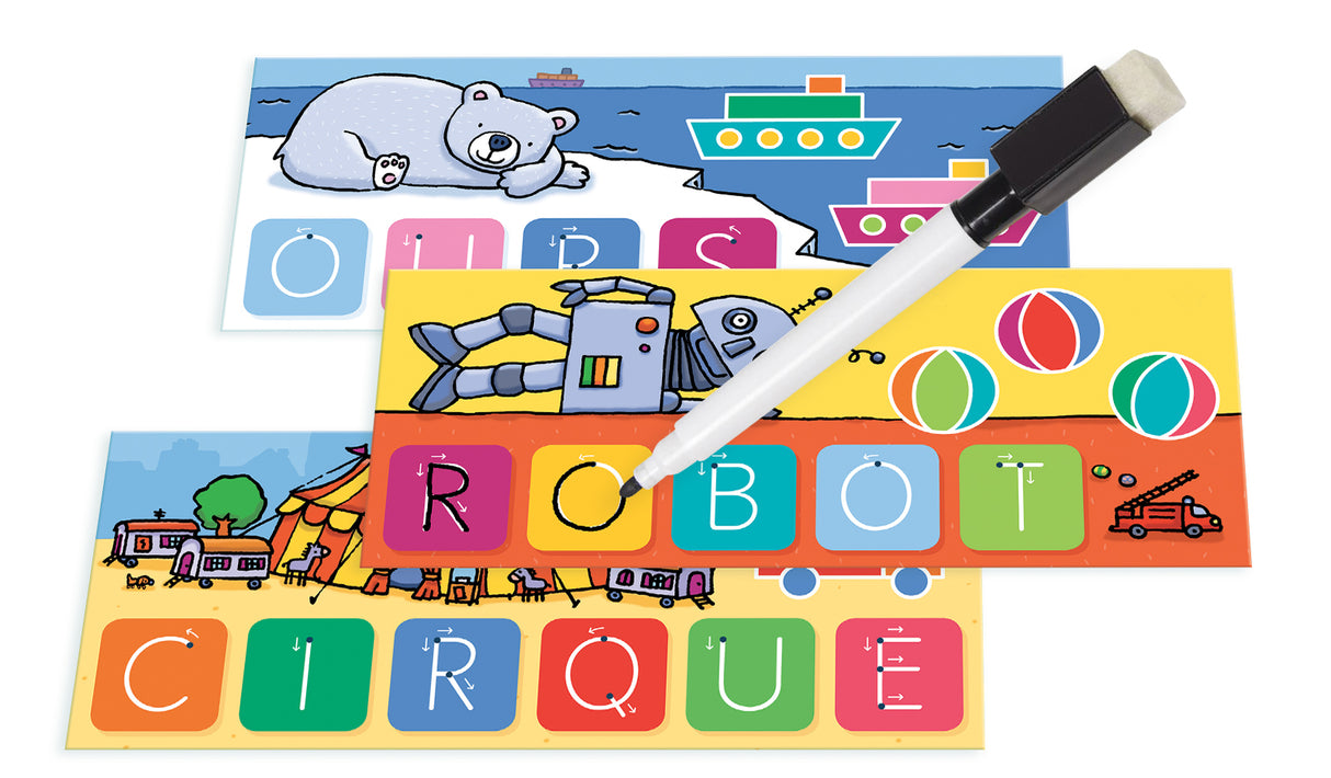Jeu d'écriture NATHAN La Petite Ecole - J'écris les Mots - Apprentissage progressif - Des 4 ans