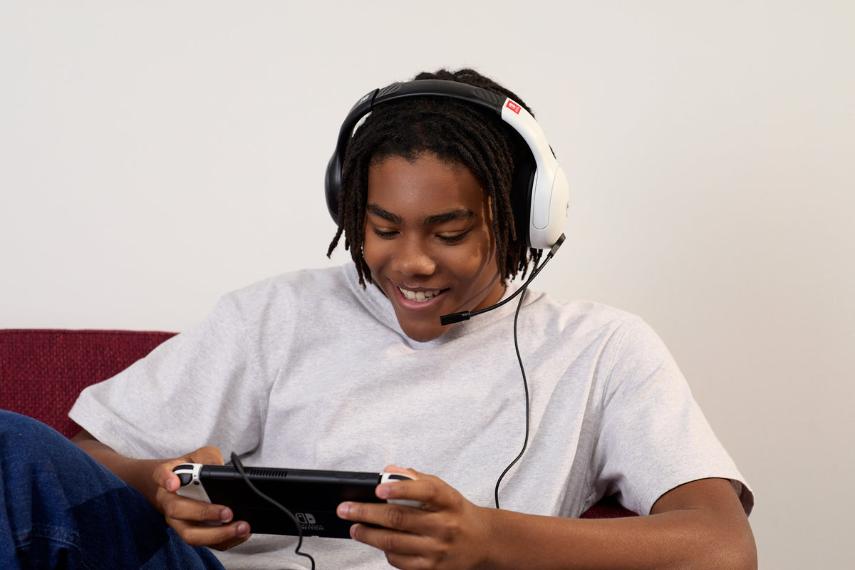 Casque Gaming filaire - TURTLE BEACH - Nintendo Switch - Airlite Fit - Noir et Blanc