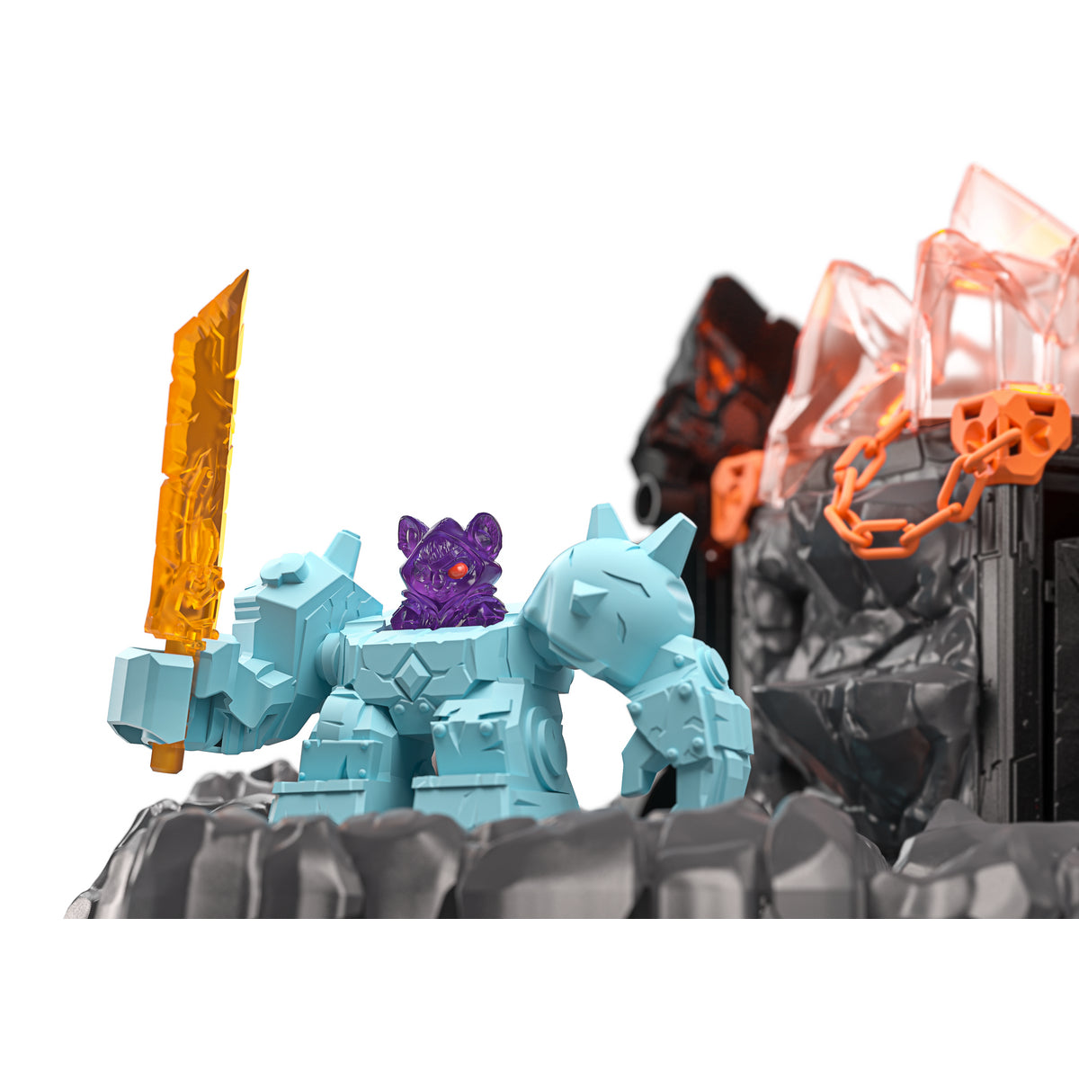 Coffret MasterCave Smashrador Eldrador, 18 fonctions, 6 figurines, SCHLEICH 42757 Eldrador Creatures, 119 pieces, Des 7 ans