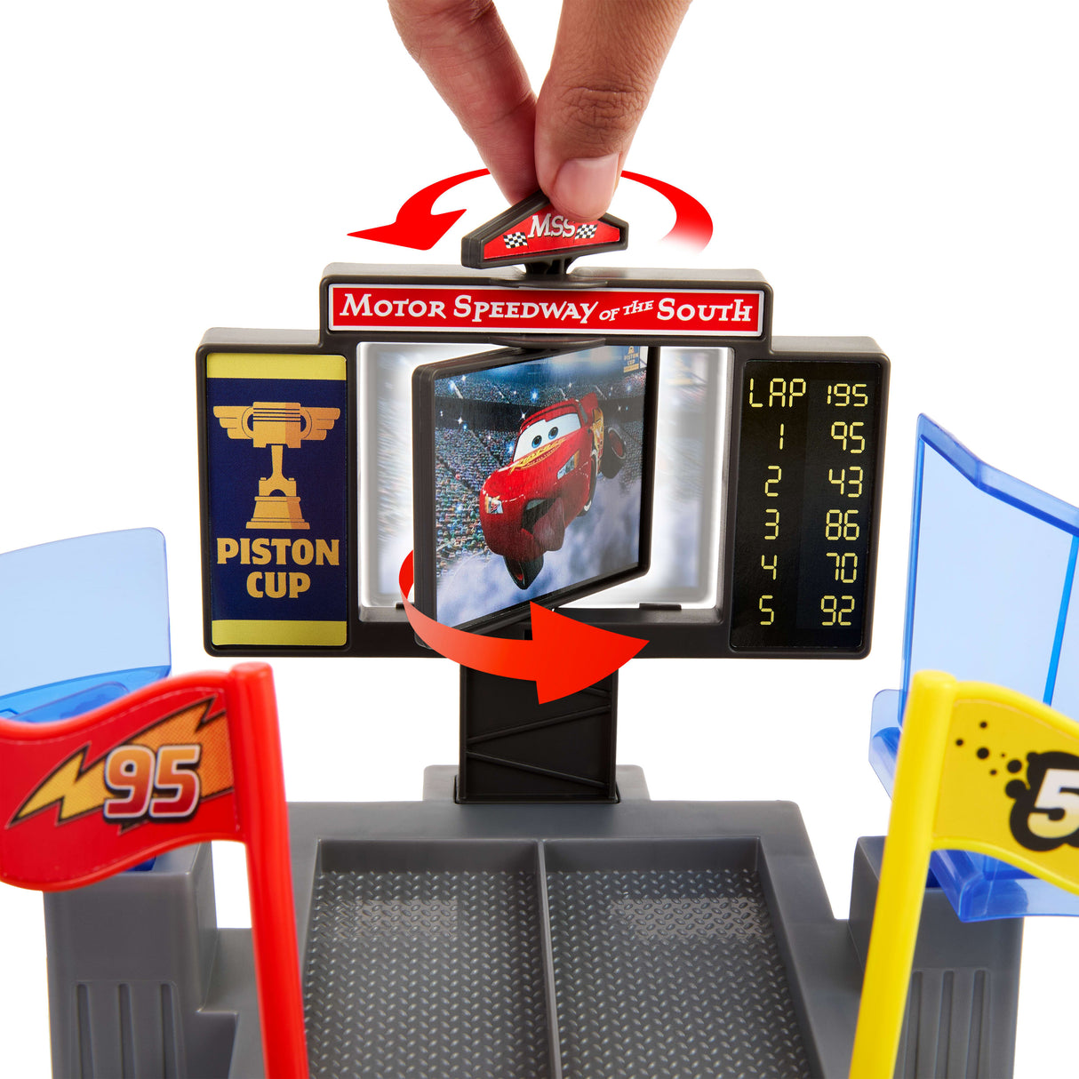 Cars - Piste crash et cascades - Mattel - JHL42