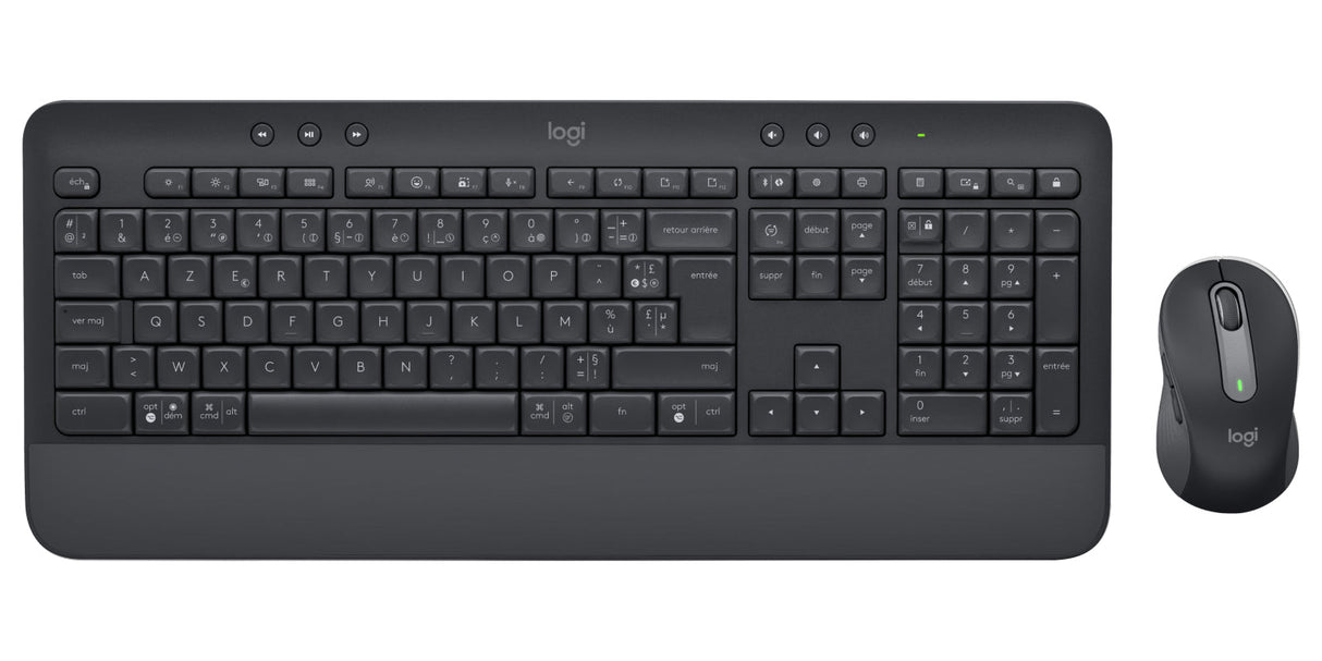Pack 2en1 (Clavier/Souris) sans fil Logitech Signature MK650 for Business (Noir)