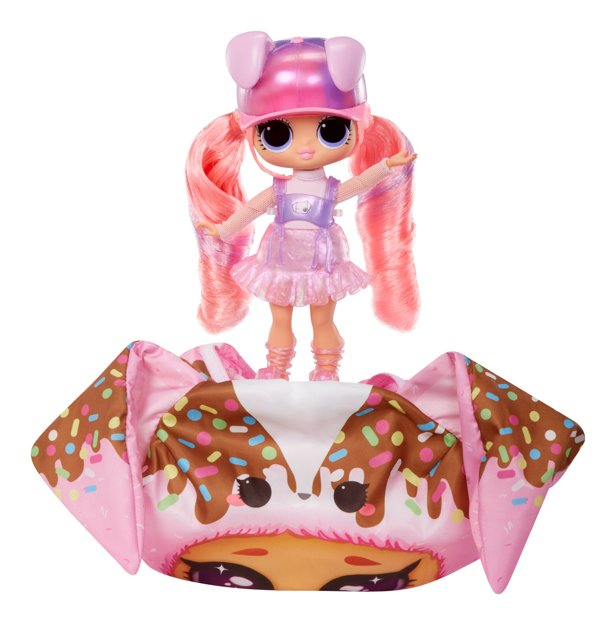 L.O.L. Surprise - Poupée Tweens Costume - Ali Dance - Poupée de 17cm + animal gonflable - Surprise a découvrir - 4 modeles a collect