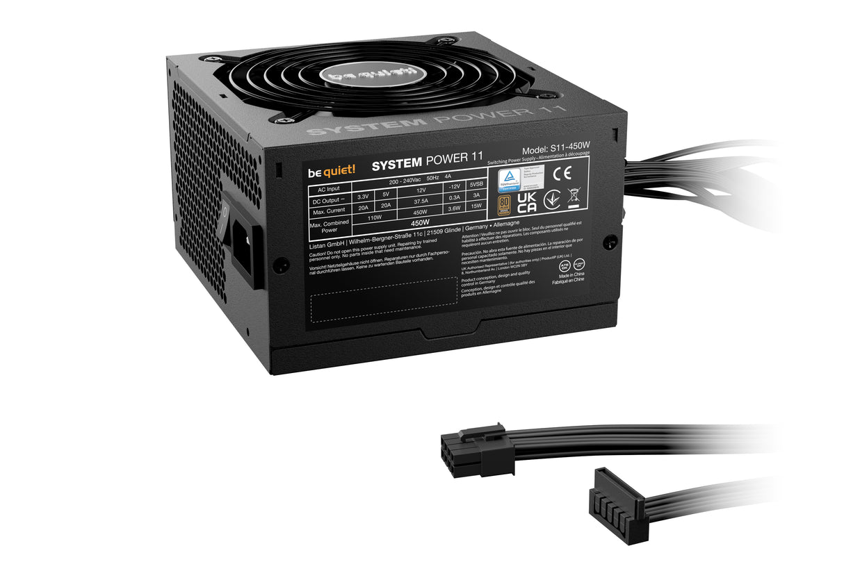 Alimentation ATX be quiet! System Power 11 - 450W (Noir)