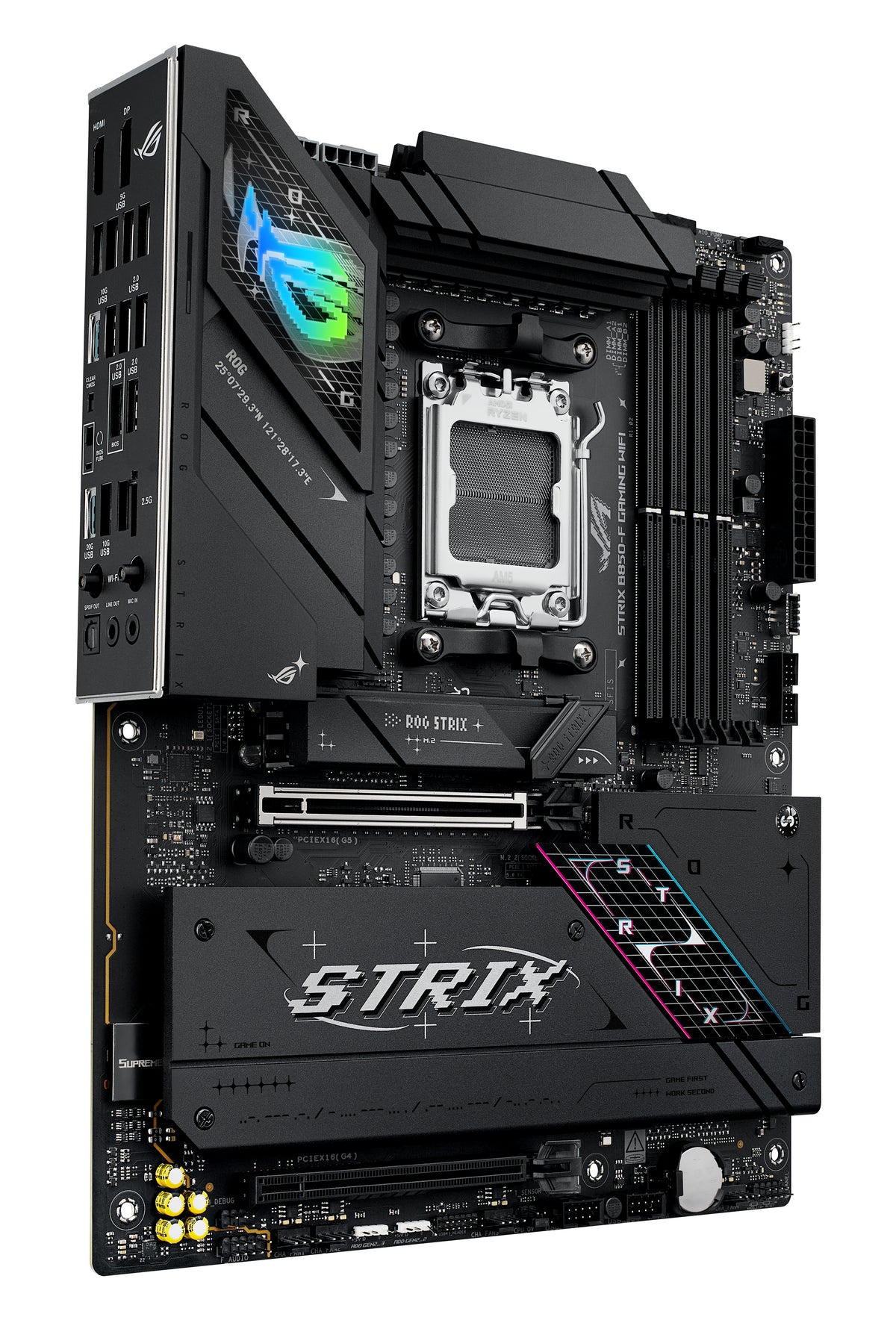 Carte mere - ASUS - ROG STRIX B850-F GAMING WIFI - AMD B850 - Emplacement AM5 ATX