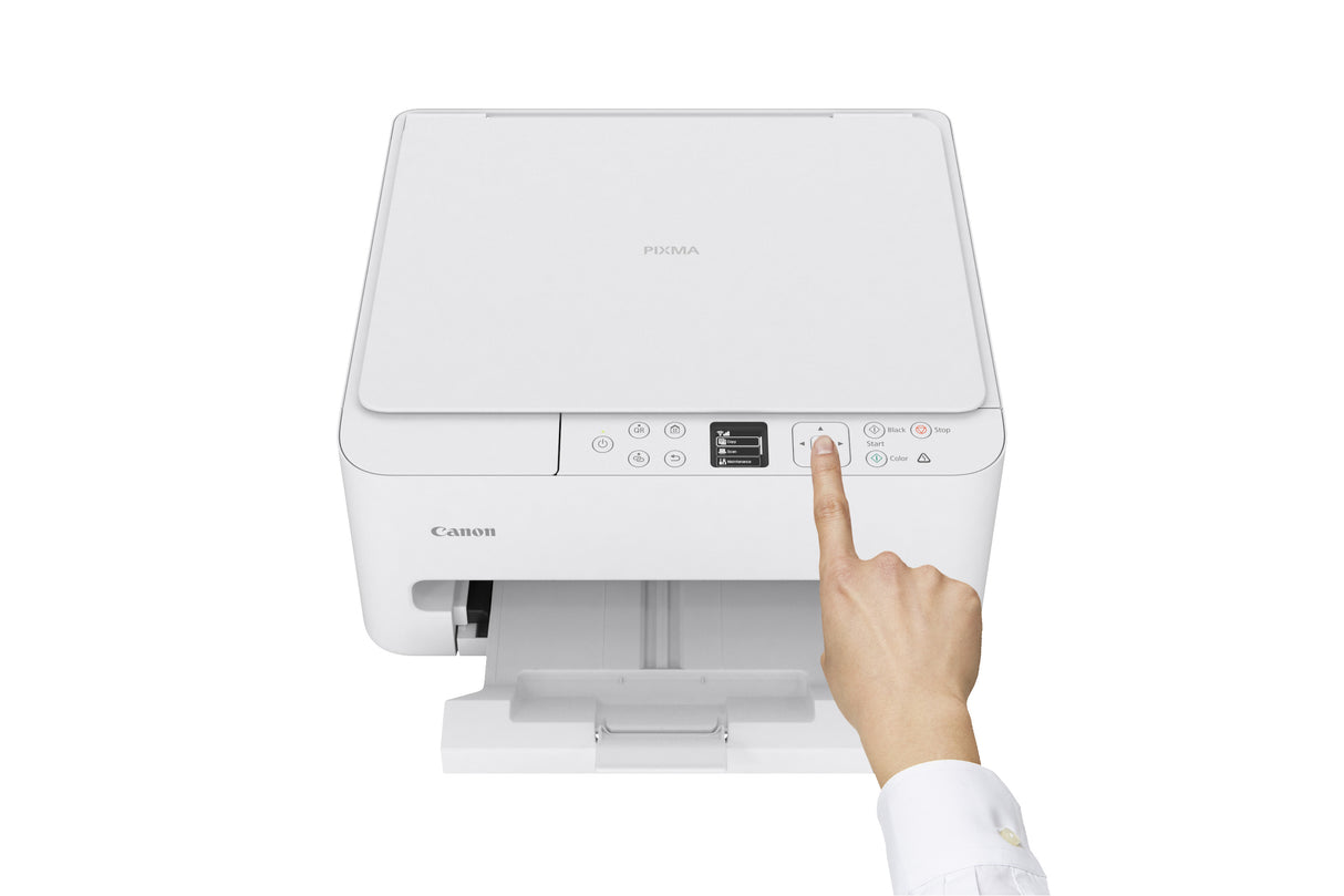 Imprimante Multifonction 3en1 Canon Pixma TS6550i (Blanc)