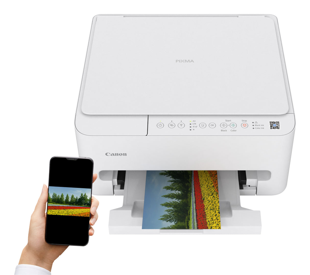 Imprimante Multifonction 3en1 Canon Pixma TS4150i (Blanc)