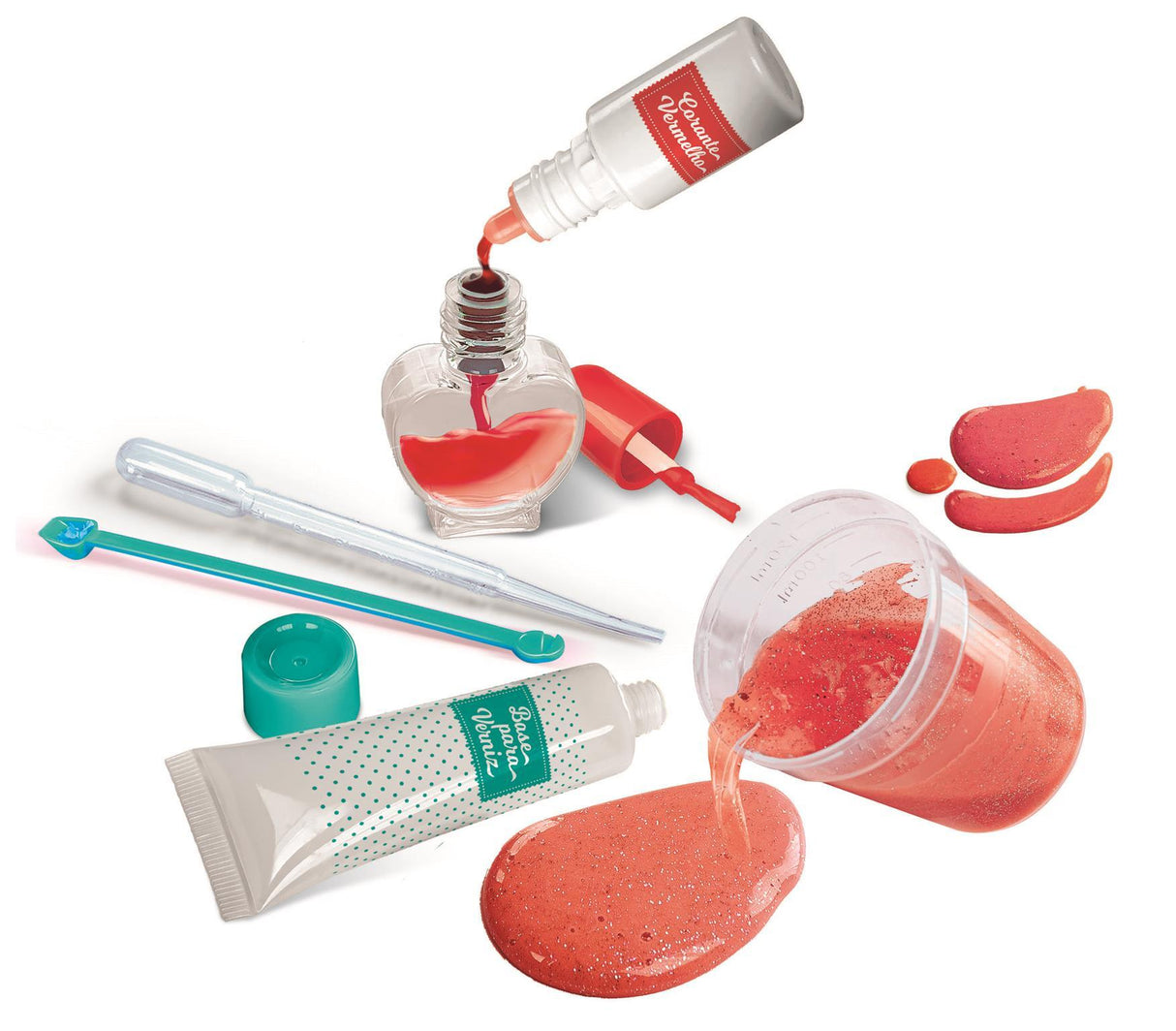 Clementoni - Sciences et Jeu - Mini Labo des ongles - Crée ton propre vernis a ongles - Des 8 ans