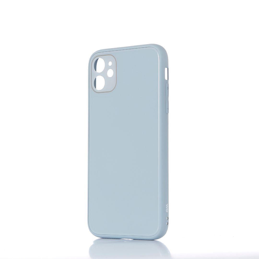 WE Coque de protection GLASS APPLE IPHONE 11 Gris