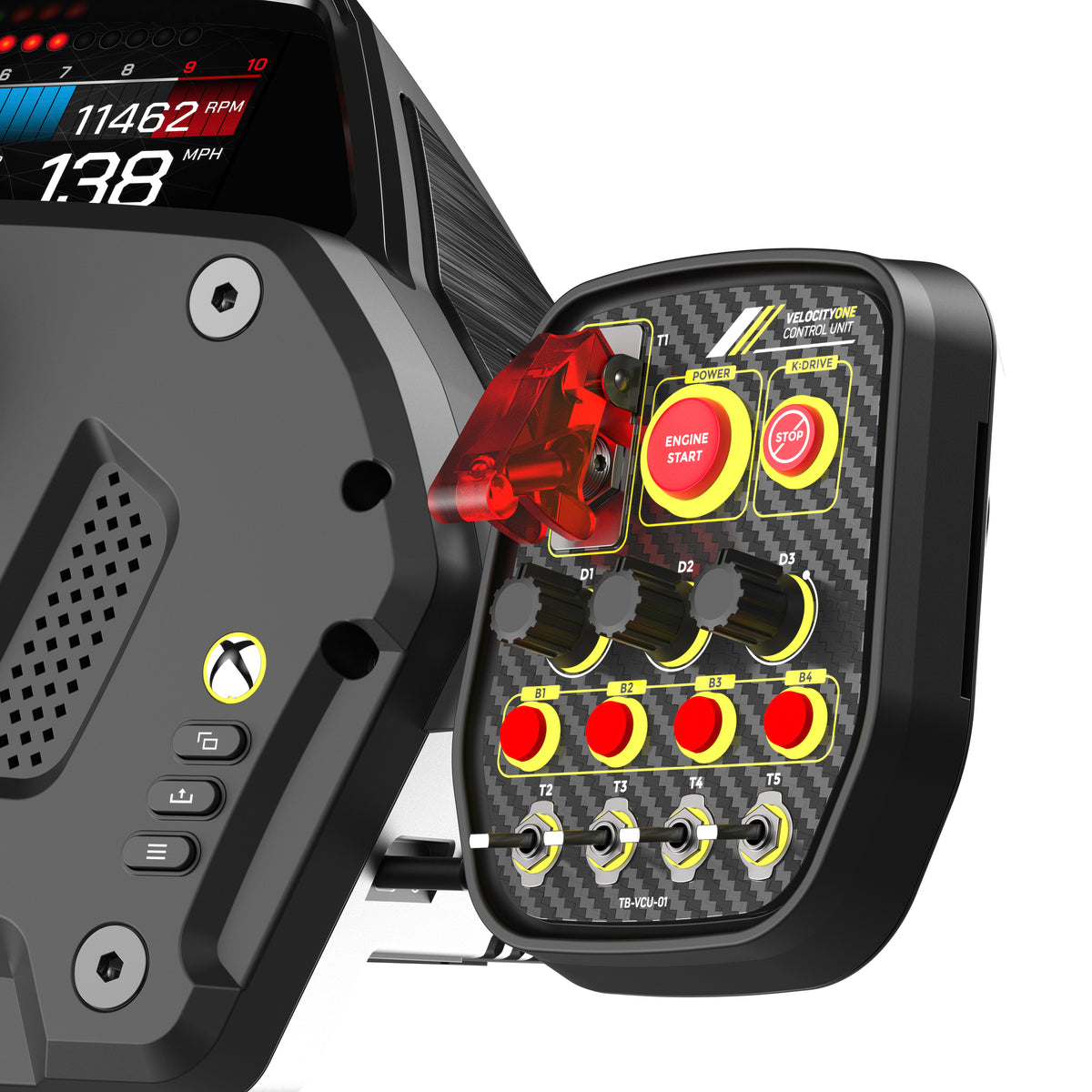 Systeme universel de volant et pédales - TURTLE BEACH - TBS-0726-05 - VelocityOne™ Race - XB et PC - Noir